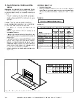 Предварительный просмотр 20 страницы Heatilator MEL36 Installation Manual