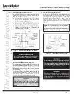 Preview for 16 page of Heatilator MHST36D Installation & Operating Instructions Manual