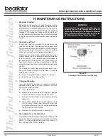 Preview for 26 page of Heatilator MHST36D Installation & Operating Instructions Manual