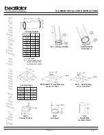 Предварительный просмотр 8 страницы Heatilator NA36 Installation & Operating Instructions Manual