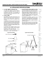 Предварительный просмотр 3 страницы Heatilator NASIM Manual