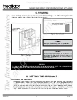 Предварительный просмотр 6 страницы Heatilator NASIM Manual