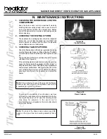 Предварительный просмотр 26 страницы Heatilator NASIM Manual