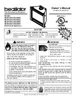 Предварительный просмотр 1 страницы Heatilator NB3630M Owner'S Manual