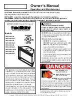 Heatilator NDV3630I-B Owner'S Manual предпросмотр