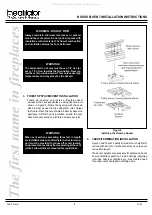 Предварительный просмотр 8 страницы Heatilator NOVUS GNBC30 Installation & Operating Instructions Manual