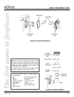 Preview for 4 page of Heatilator Novus GNRC33 Installation & Operating Instructions Manual