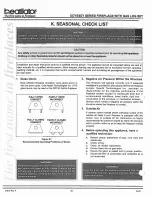 Предварительный просмотр 2 страницы Heatilator ODYSSEY SERIES Operating Instructions Manual