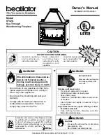 Heatilator ST42A Owner'S Manual preview