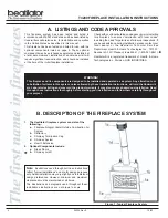 Preview for 4 page of Heatilator TRADITIONAL 4200 Installation & Operating Instructions Manual