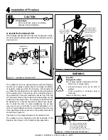 Preview for 13 page of Heatilator Wood Burning Fireplace EL36 Series Owner'S Manual