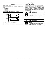 Preview for 14 page of Heatilator Wood Burning Fireplace EL36 Series Owner'S Manual