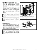 Preview for 15 page of Heatilator Wood Burning Fireplace EL36 Series Owner'S Manual