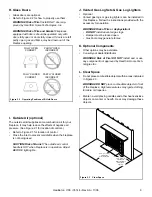 Preview for 9 page of Heatilator Wood Burning Fireplace I100 Owner'S Manual