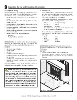 Предварительный просмотр 7 страницы Heatilator Wood Burning Fireplace ST36D Owner'S Manual