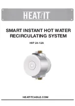 Предварительный просмотр 1 страницы Heatit HIP 24-12A Manual