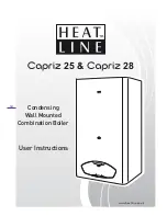 Предварительный просмотр 36 страницы Heatline capriz 25 Installation, Servicing  & User Instructions