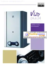 Предварительный просмотр 1 страницы Heatline Vizo Plus 24 Installation, Servicing  & User Instructions