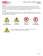 Preview for 4 page of HeatLink HEP025RT Installation, Operation And Maintenance Manual