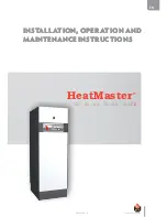 Preview for 1 page of Heatmaster 120 TC Installation, Operation And Maintenance Instructions