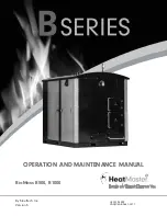 Heatmaster BioMass B1000 Operation And Maintenance Manual preview