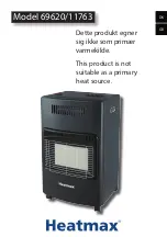 Heatmax 11763 Manual preview