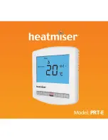 Heatmiser PRT-E1 User Manual предпросмотр