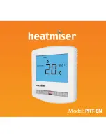 Heatmiser PRT-EN1 Slimline Series User Manual предпросмотр