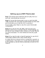 Предварительный просмотр 4 страницы Heatmiser PRT-ETS WiFi Operating Instructions Manual