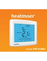 Heatmiser PRT-TS WiFi User Manual предпросмотр