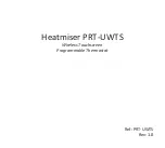 Heatmiser PRT-UWTS Manual preview
