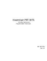 Предварительный просмотр 1 страницы Heatmiser PRT-WTS User Manual