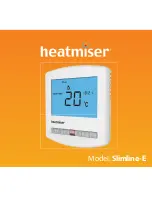 Heatmiser Slimline-E Manual предпросмотр