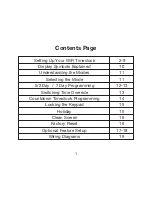 Preview for 3 page of Heatmiser TM1-TS WiFi RF Operating Instructions Manual