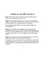 Preview for 4 page of Heatmiser TM1-TS WiFi RF Operating Instructions Manual