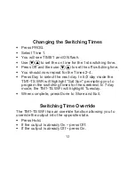 Preview for 15 page of Heatmiser TM1-TS WiFi RF Operating Instructions Manual