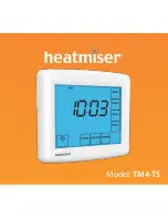 Предварительный просмотр 1 страницы Heatmiser TM4-TS Instruction Manual