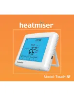 Heatmiser Touch-RF Manual предпросмотр