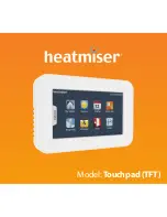 Heatmiser Touchpad (TFT) User Manual предпросмотр