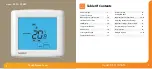 Предварительный просмотр 2 страницы Heatmiser TouchScreen DT-NTS Manual