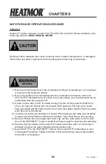 Preview for 24 page of Heatmor 100 CSS Manual