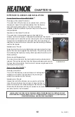 Preview for 62 page of Heatmor 100 CSS Manual