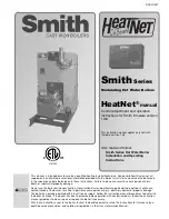 HeatNet Smith Series User Manual предпросмотр