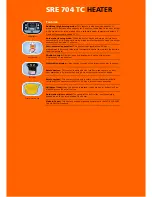 Preview for 2 page of Heator HEATOR SRE 704 TC Datasheet