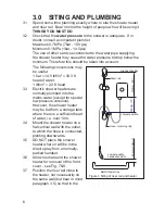 Предварительный просмотр 6 страницы Heatrae Sadia CAMEO ELECTRIC SHOWER Instructions And User Manual