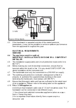 Предварительный просмотр 7 страницы Heatrae Sadia HANDY NO-TOUCH Fitting Instructions And User Manual