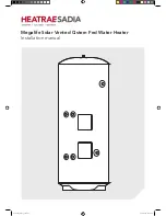 Preview for 1 page of Heatrae Sadia Megalife CLV190 Installation Manual