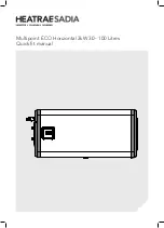 Heatrae Sadia Multipoint ECO Quick Fit Manual preview