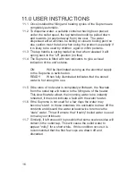 Preview for 16 page of Heatrae Sadia SUPREME 150SS Fitting Instructions And User Manual