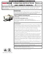 Preview for 14 page of HeatStar 4000IDG-HD Operating Instructions And Owner'S Manual